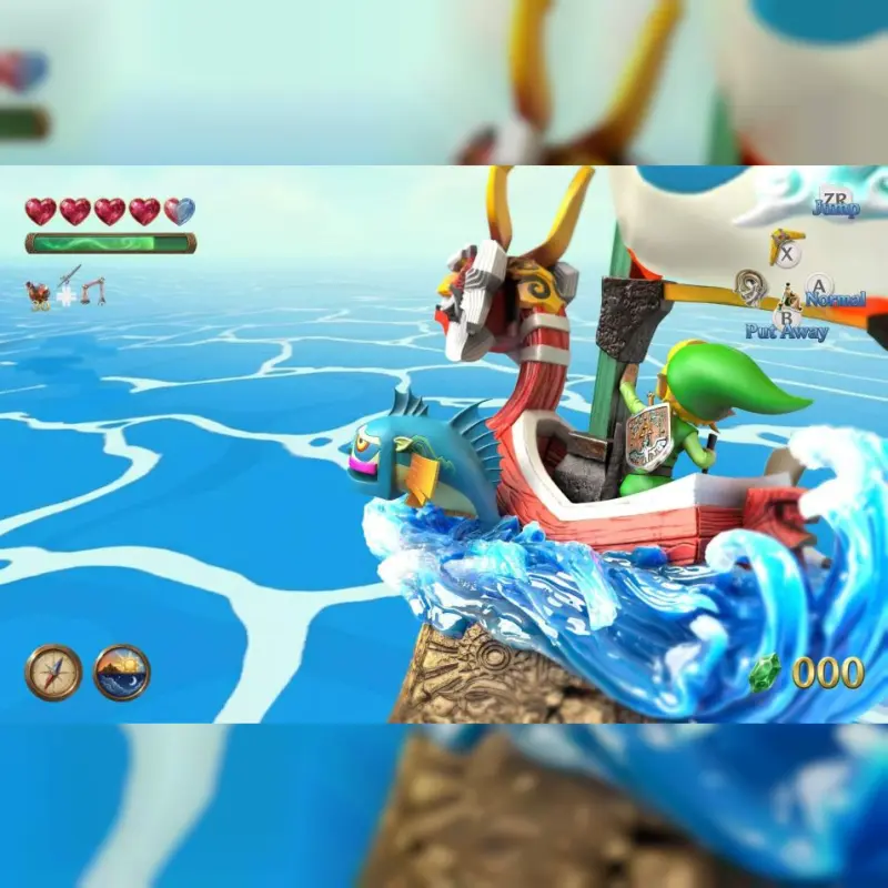 Fibonacci斐波那契 > 薩爾達傳說 > 風之杖 紅獅王號&林克輪播圖