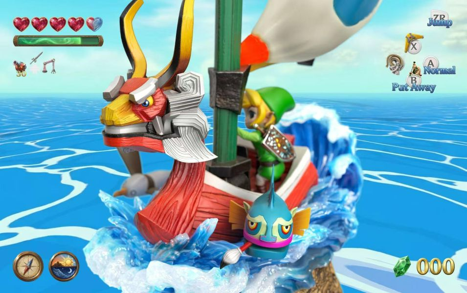 Fibonacci斐波那契 > 薩爾達傳說 > 風之杖 紅獅王號&林克輪播圖