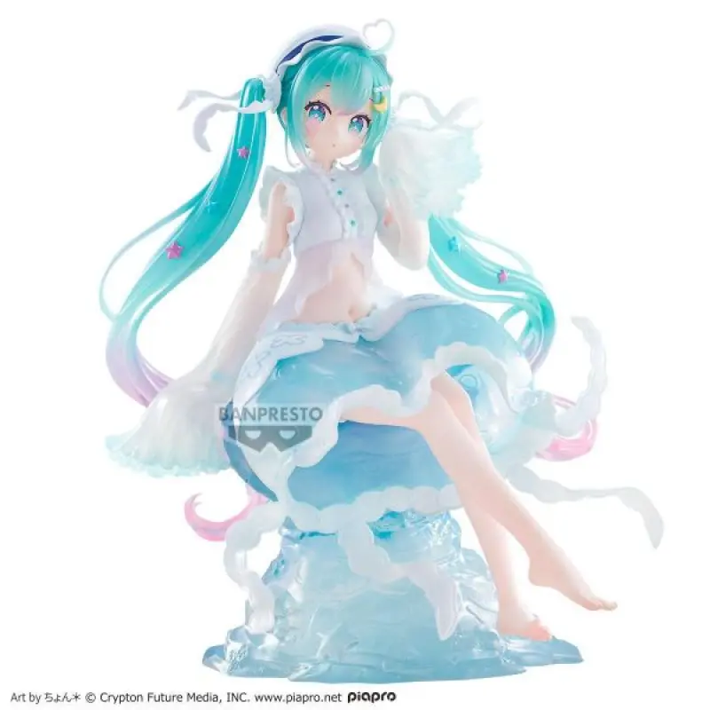 BANPRESTO 初音未來 BANPRESTO EVOLVE Clearluxe 水母造型公仔