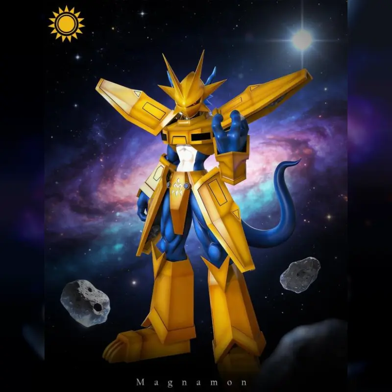 太陽模玩 > 數碼寶貝 > 皇騎系列第四彈 金甲龍獸輪播圖