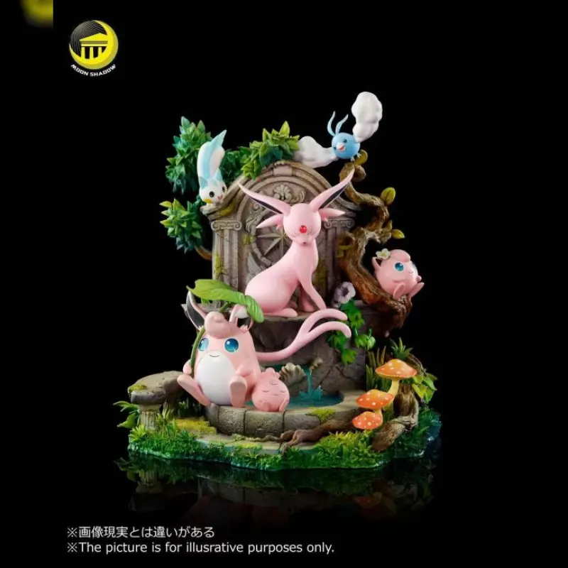 月影殿 > 寶可夢 > 太陽伊布胖丁家族場景 (雙版本)輪播圖