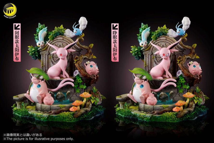 月影殿 > 寶可夢 > 太陽伊布胖丁家族場景 (雙版本)輪播圖