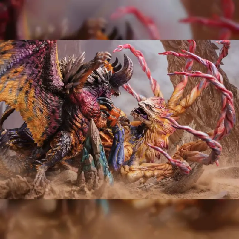 DragonFrontier龍之邊境 > 魔物獵人 > 奸世滅盡龍vs天地煌啼龍輪播圖