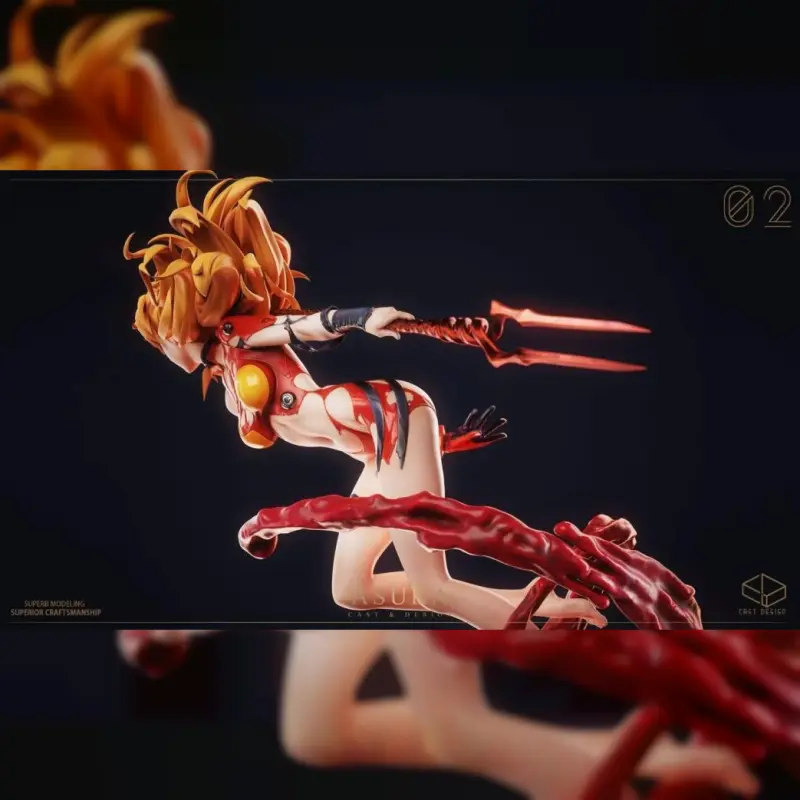 Cast Design > EVA新世紀福音戰士 > 1/4 赤色戰姬 明日香輪播圖