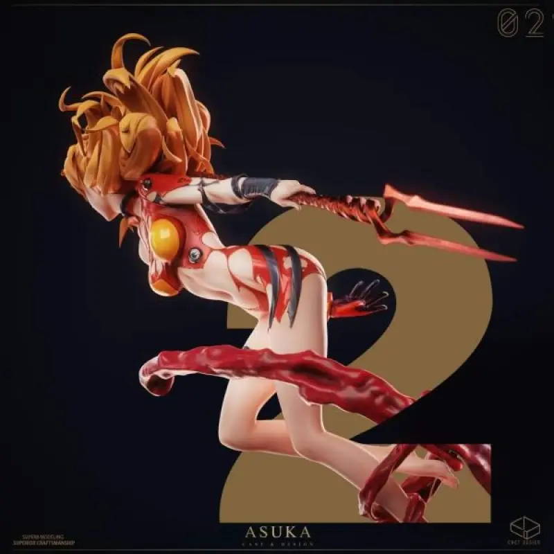 Cast Design > EVA新世紀福音戰士 > 1/4 赤色戰姬 明日香輪播圖