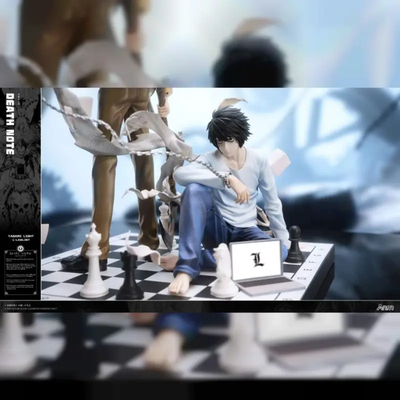 Anm-Studio > 死亡筆記本 > 1/6 夜神月 & L (雙版本)輪播圖