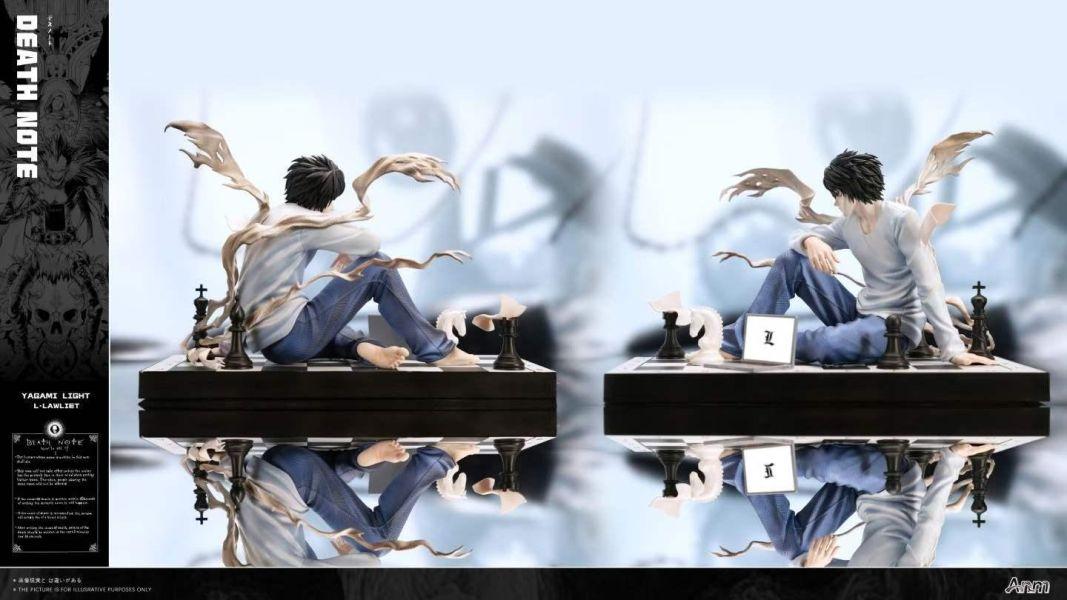 Anm-Studio > 死亡筆記本 > 1/6 夜神月 & L (雙版本)輪播圖