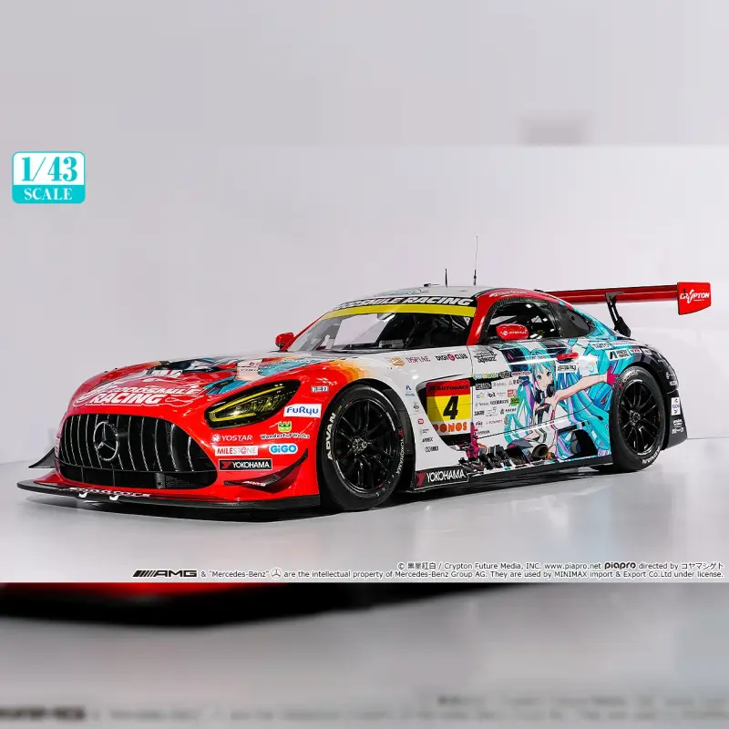 GOODSMILE RACING 1/43 Good Smile 初音未來 AMG 2026 開幕戰Ver.