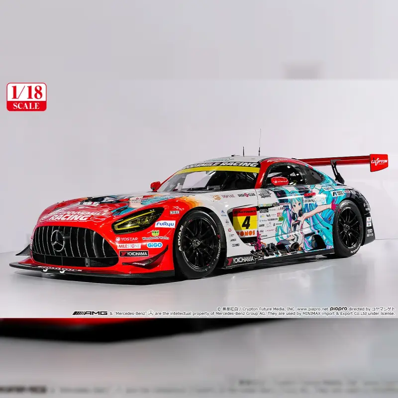 GOODSMILE RACING 1/18 Good Smile 初音未來 AMG 2026 開幕戰Ver.