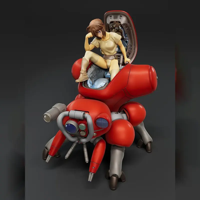 Max Factory 1/20 PLAMAX minimum factory MF-94 草薙素子 with 攻殼車輪播圖