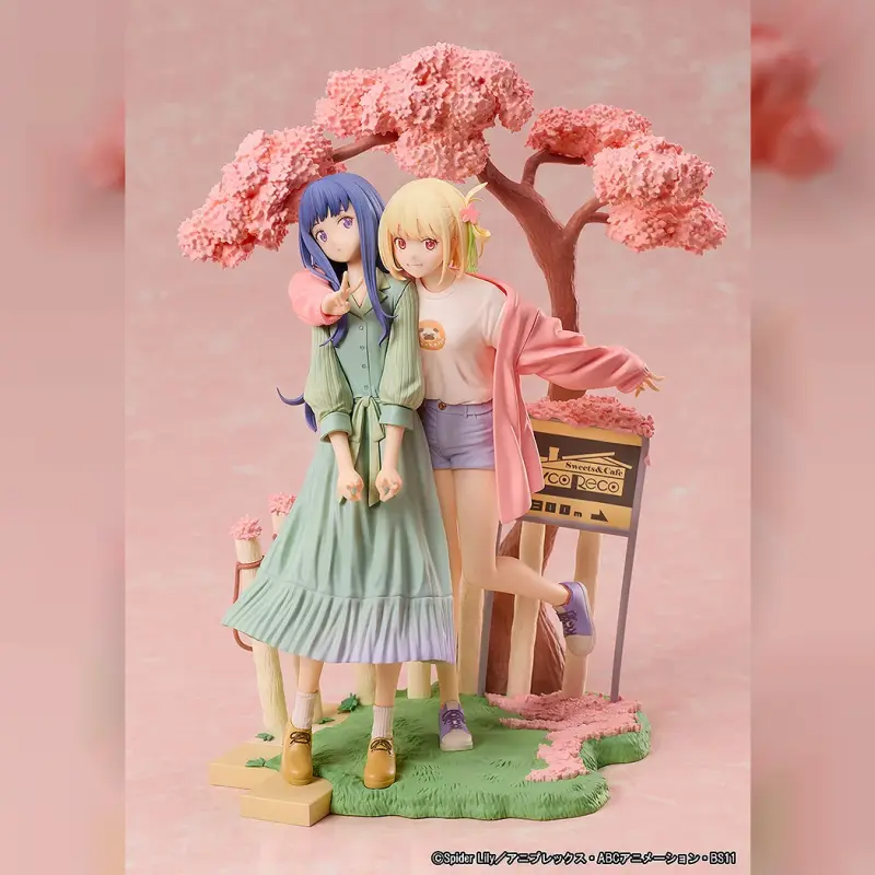 Aniplex 電視動畫《Lycoris Recoil 莉可麗絲》 錦木千束＆井之上瀧奈 春天Ver. 無比例模型