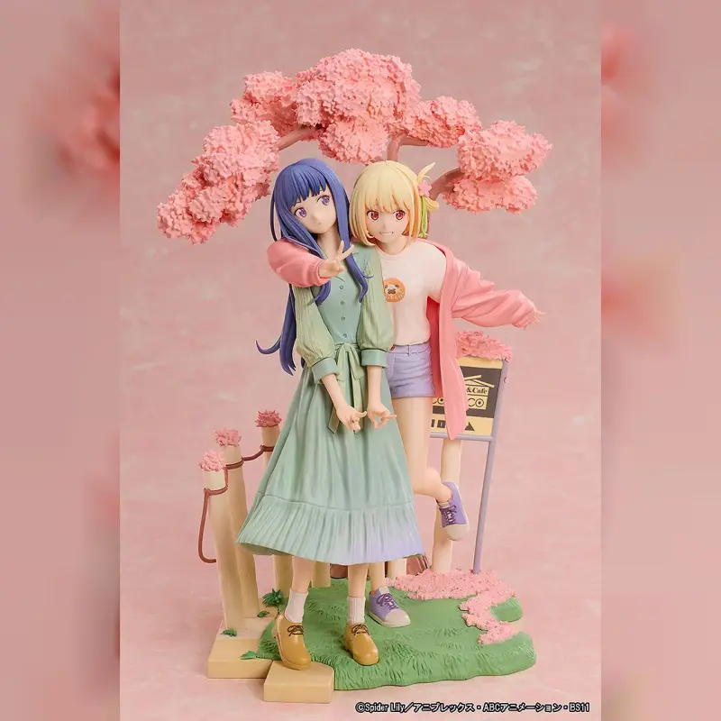 Aniplex 電視動畫《Lycoris Recoil 莉可麗絲》 錦木千束＆井之上瀧奈 春天Ver. 無比例模型輪播圖
