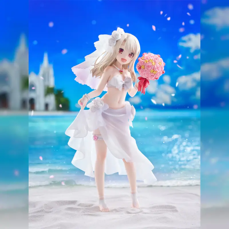 Furyu F:NEX 1/7 Fate/kaleid liner 魔法少女☆伊莉雅 Licht 無名的少女 伊莉雅 婚紗泳裝ver.