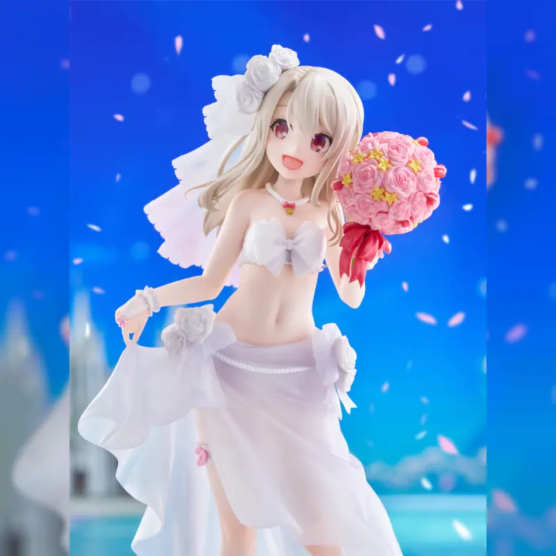 Furyu F:NEX 1/7 Fate/kaleid liner 魔法少女☆伊莉雅 Licht 無名的少女 伊莉雅 婚紗泳裝ver.輪播圖