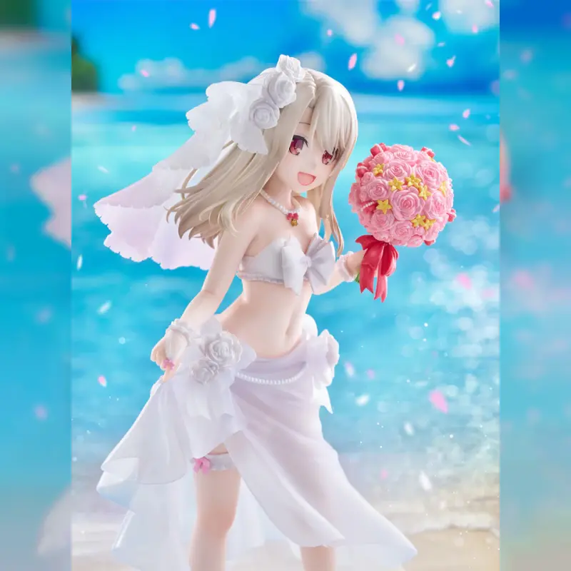 Furyu F:NEX 1/7 Fate/kaleid liner 魔法少女☆伊莉雅 Licht 無名的少女 伊莉雅 婚紗泳裝ver.輪播圖