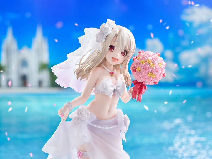 Furyu F:NEX 1/7 Fate/kaleid liner 魔法少女☆伊莉雅 Licht 無名的少女 伊莉雅 婚紗泳裝ver.輪播圖