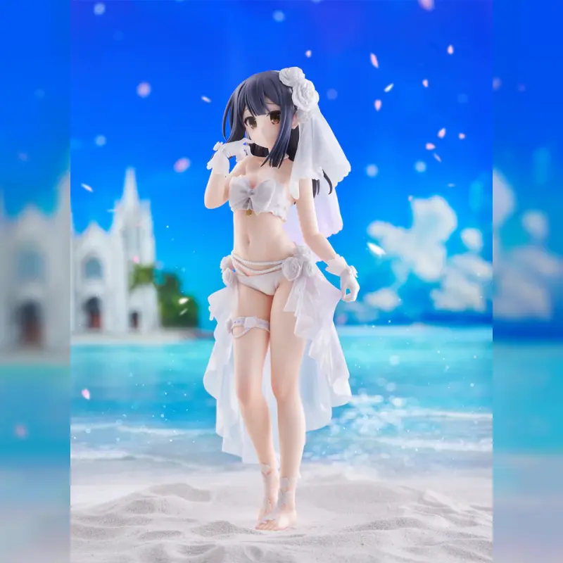 Furyu F:NEX 1/7 Fate/kaleid liner 魔法少女☆伊莉雅 Licht 無名的少女 美遊 婚紗泳裝ver.