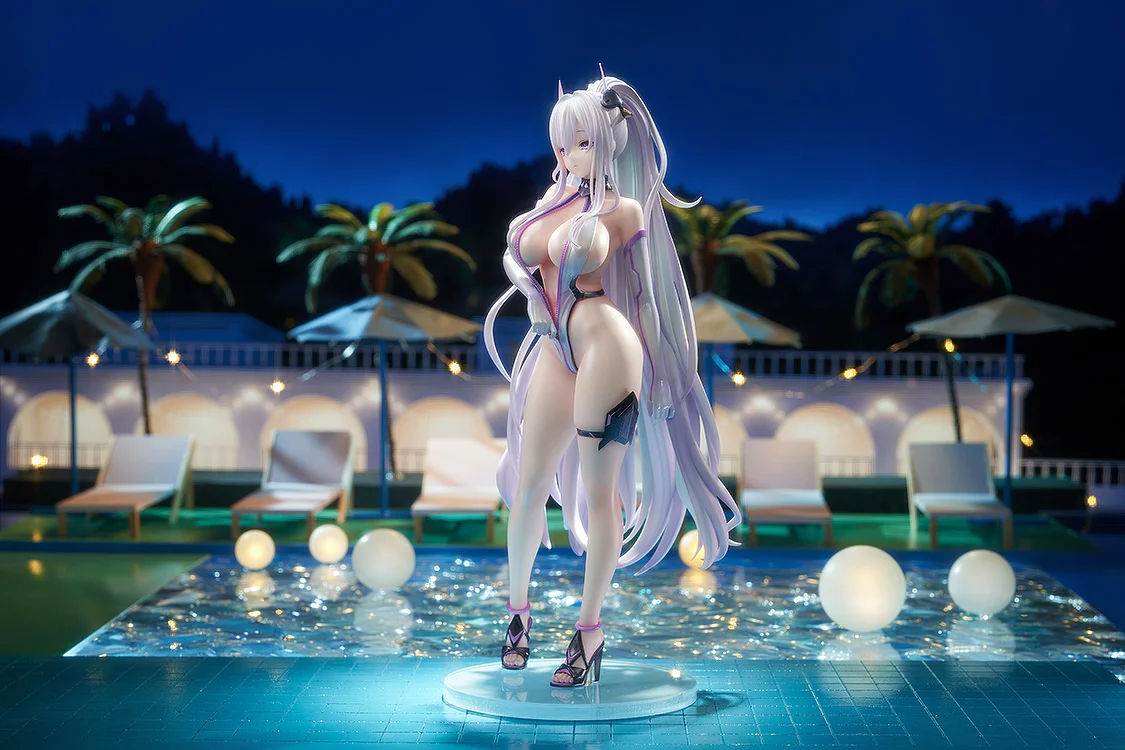Luminous Box 1/6 碧藍航線 奇爾沙治 夜間泳池輪播圖