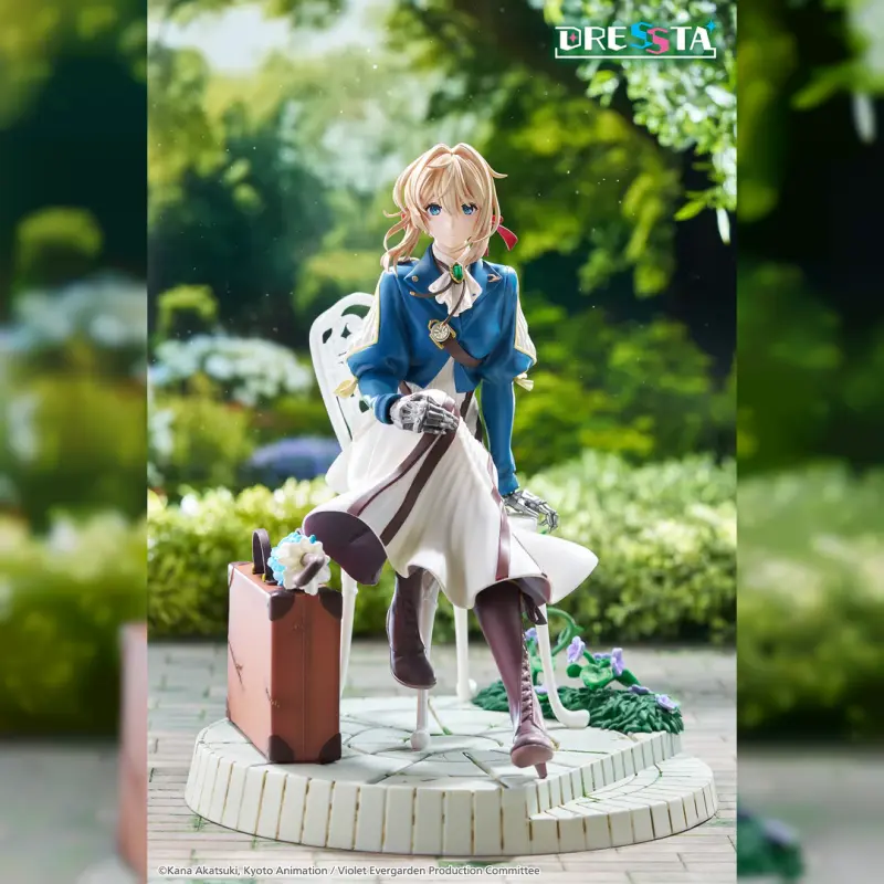 TAITO 紫羅蘭永恆花園 DRESSTA Statue Figure - 薇爾莉特·伊芙加登