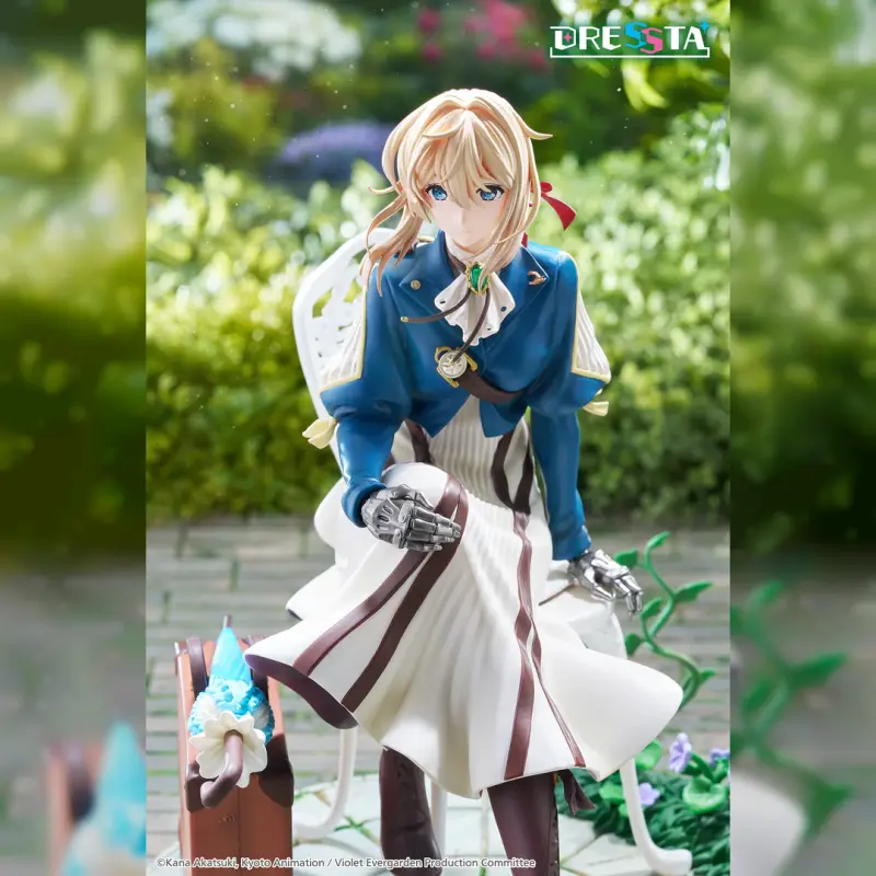 TAITO 紫羅蘭永恆花園 DRESSTA Statue Figure - 薇爾莉特·伊芙加登輪播圖