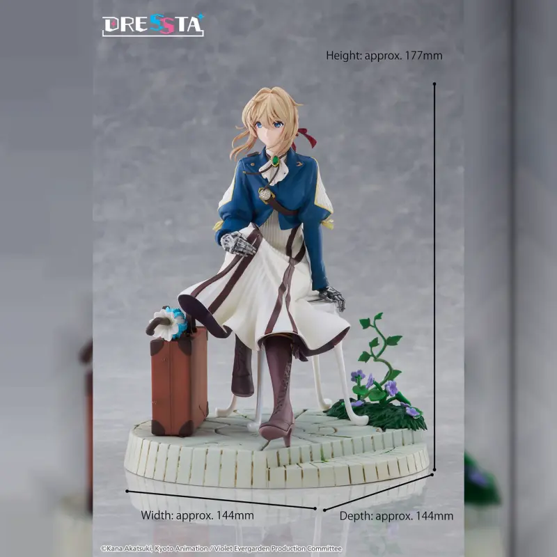 TAITO 紫羅蘭永恆花園 DRESSTA Statue Figure - 薇爾莉特·伊芙加登輪播圖