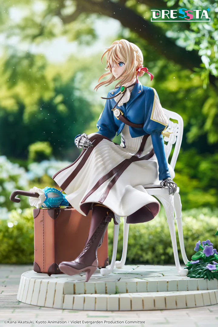 TAITO 紫羅蘭永恆花園 DRESSTA Statue Figure - 薇爾莉特·伊芙加登輪播圖