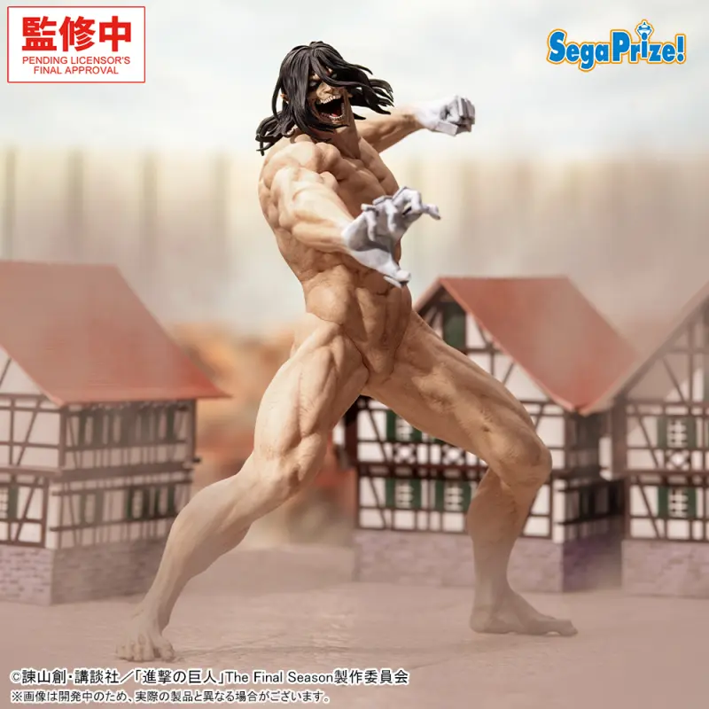 SEGA 進擊的巨人 GigantiX公仔 艾蓮葉卡 進擊的巨人ver.