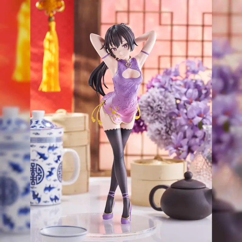 Furyu TENITOL TALL 不時輕聲地以俄語遮羞的鄰座艾莉同學 周防有希  旗袍ver.