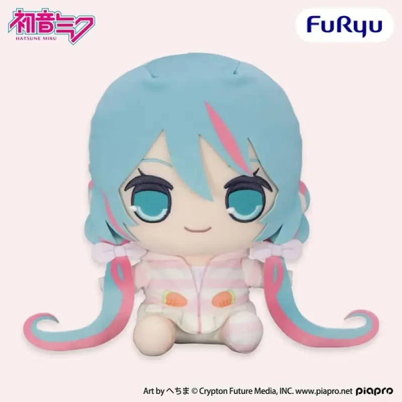 Furyu 初音未來 KYURUMARU大型絨毛 兔耳睡衣