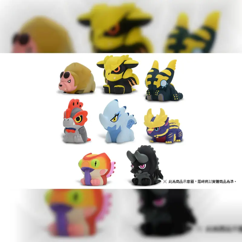 CAPCOM Capcom Figure Builder 手指玩偶 魔物獵人 Vol. 3 一中盒輪播圖