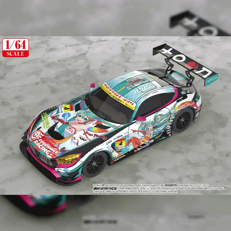 GOODSMILE RACING 1/64 Good Smile 初音未來 AMG 2016 SUPER GT Ver.