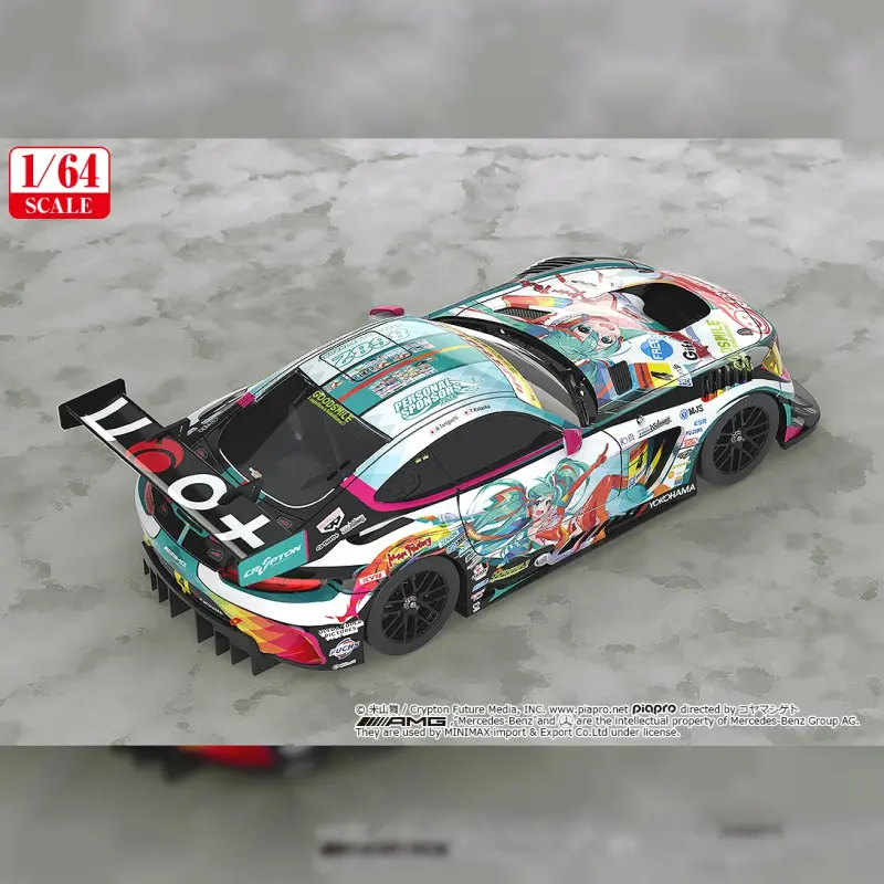 GOODSMILE RACING 1/64 Good Smile 初音未來 AMG 2016 SUPER GT Ver.輪播圖