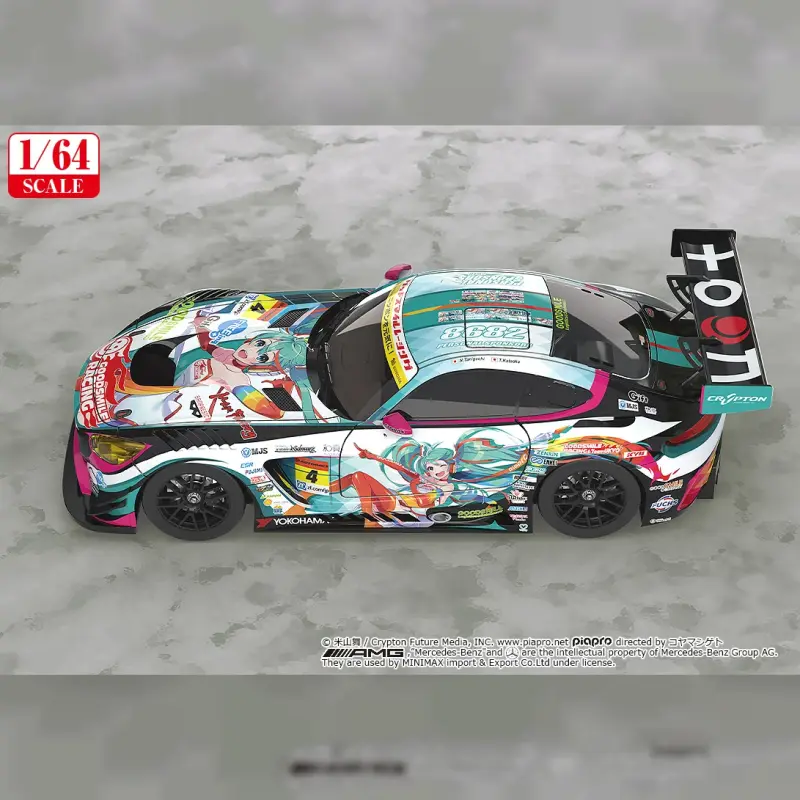 GOODSMILE RACING 1/64 Good Smile 初音未來 AMG 2016 SUPER GT Ver.輪播圖