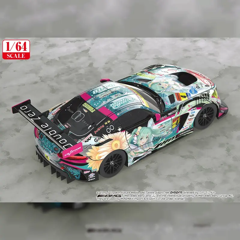 GOODSMILE RACING 1/64 Good Smile 初音未來 AMG 2017 SUPER GT Ver.輪播圖