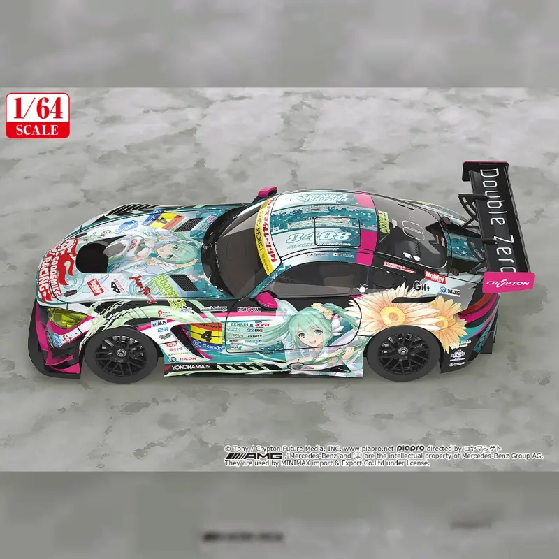 GOODSMILE RACING 1/64 Good Smile 初音未來 AMG 2017 SUPER GT Ver.輪播圖