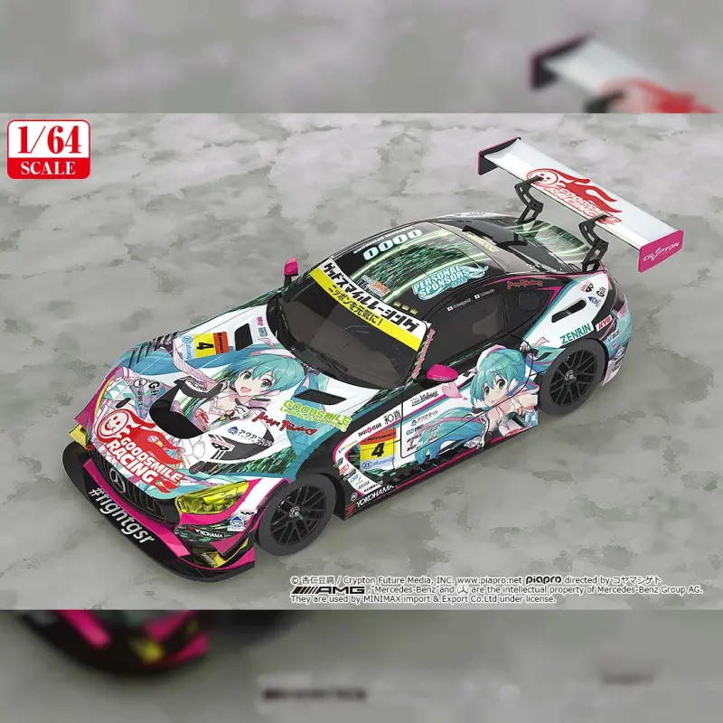 GOODSMILE RACING 1/64 Good Smile 初音未來 AMG 2019 SUPER GT Ver.