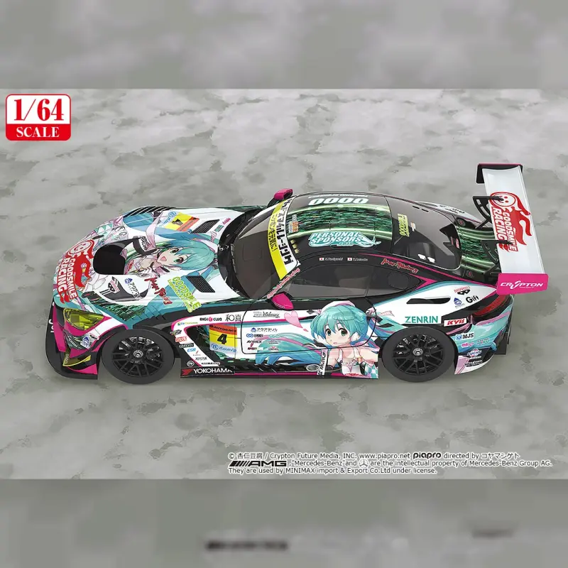 GOODSMILE RACING 1/64 Good Smile 初音未來 AMG 2019 SUPER GT Ver.輪播圖