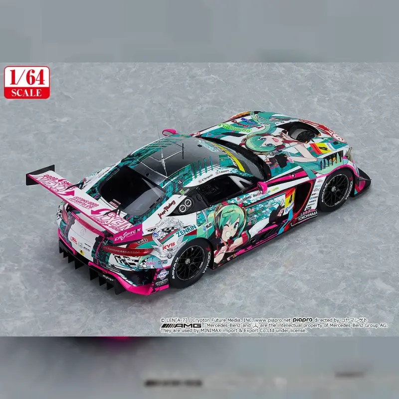 GOODSMILE RACING 1/64 Good Smile 初音未來 AMG 2020 SUPER GT Ver.輪播圖