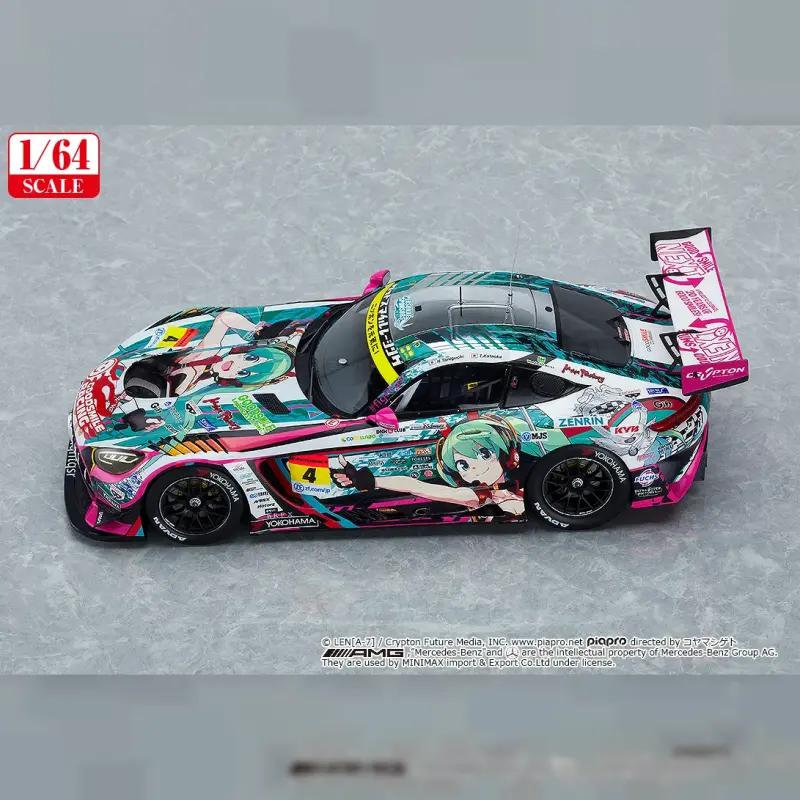 GOODSMILE RACING 1/64 Good Smile 初音未來 AMG 2020 SUPER GT Ver.輪播圖