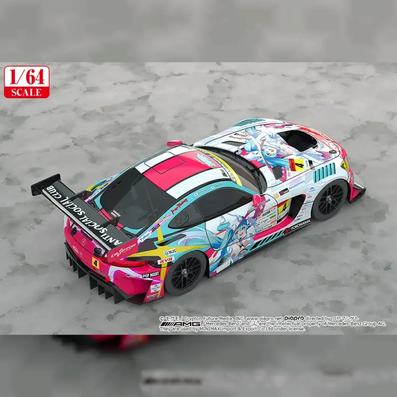 GOODSMILE RACING 1/64 Good Smile 初音未來 AMG 2024 開幕戰Ver.輪播圖