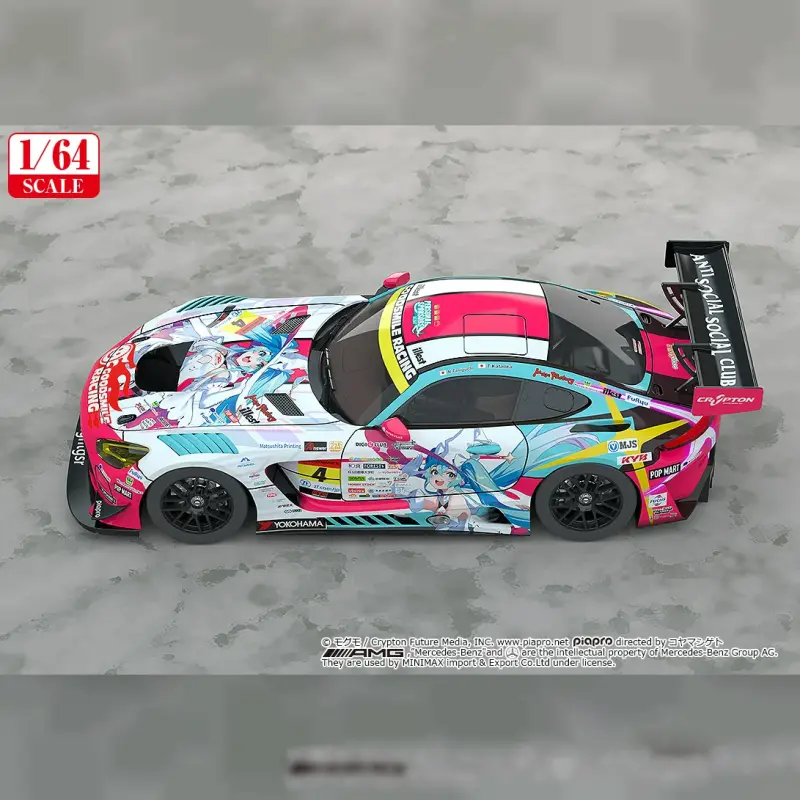 GOODSMILE RACING 1/64 Good Smile 初音未來 AMG 2024 開幕戰Ver.輪播圖