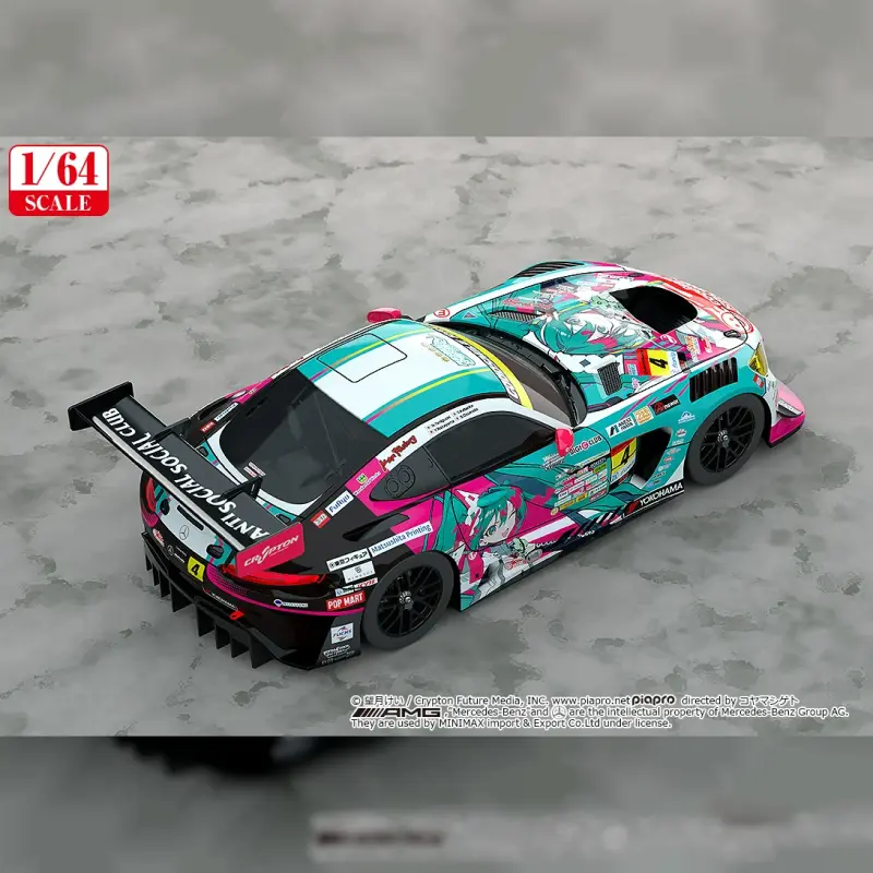 GOODSMILE RACING 1/64 Good Smile 初音未來 AMG 2025 Presentation Ver.輪播圖