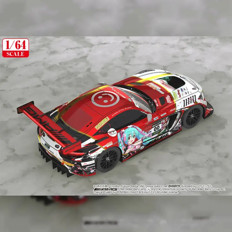 GOODSMILE RACING 1/64 Mercedes-AMG Team Good Smile 2019 SUZUKA 10HOURS Ver.輪播圖