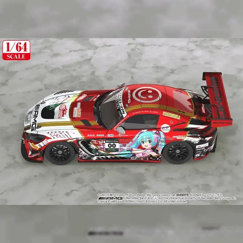 GOODSMILE RACING 1/64 Mercedes-AMG Team Good Smile 2019 SUZUKA 10HOURS Ver.輪播圖