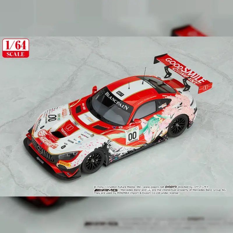 GOODSMILE RACING 1/64 Good Smile 初音未來 AMG 2017 SPA24H Ver.