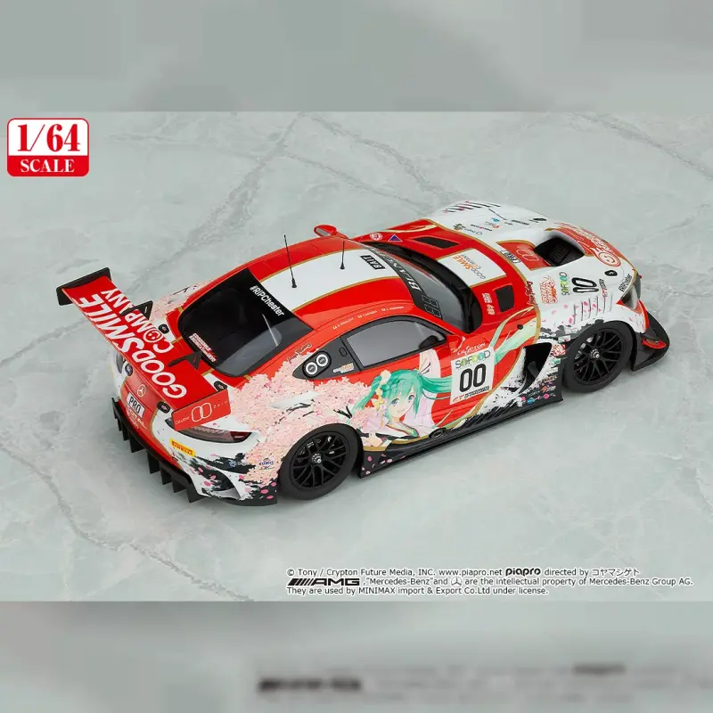 GOODSMILE RACING 1/64 Good Smile 初音未來 AMG 2017 SPA24H Ver.輪播圖