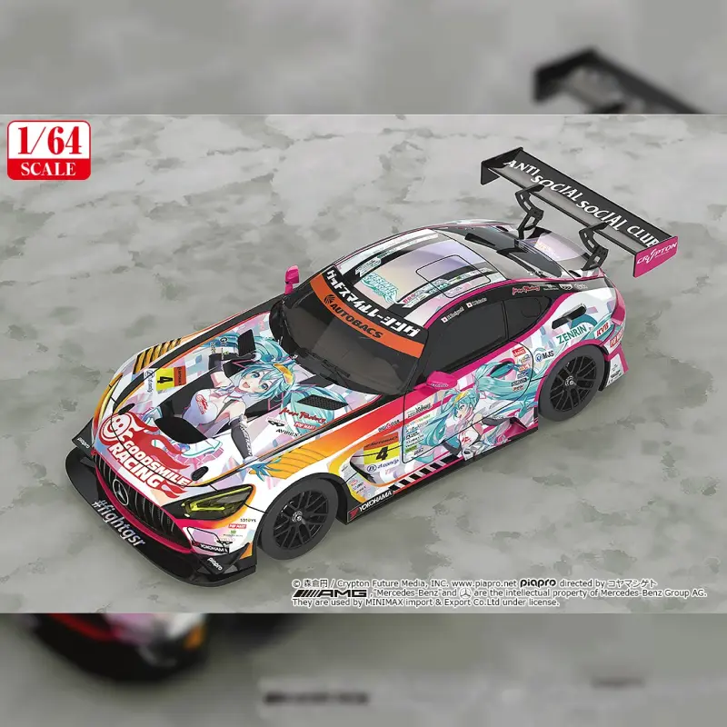 GOODSMILE RACING 1/64 Good Smile 初音未來 AMG 2021 SUPER GT 第5戰Ver.