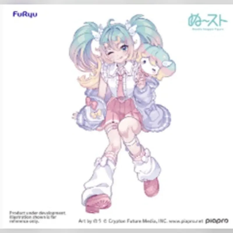 Furyu 初音未來 甜蜜校園 -粉彩ver.- 人形
