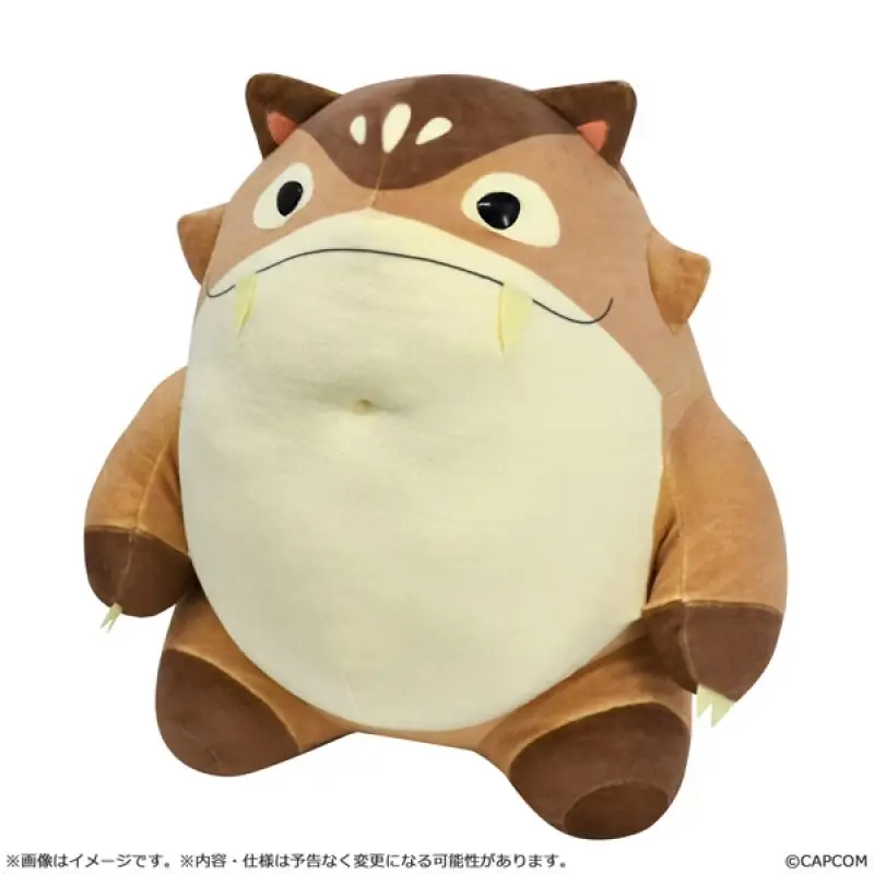 CAPCOM 魔物獵人 荒野 麻糬可愛玩偶 : Wudwud Barrel "B"