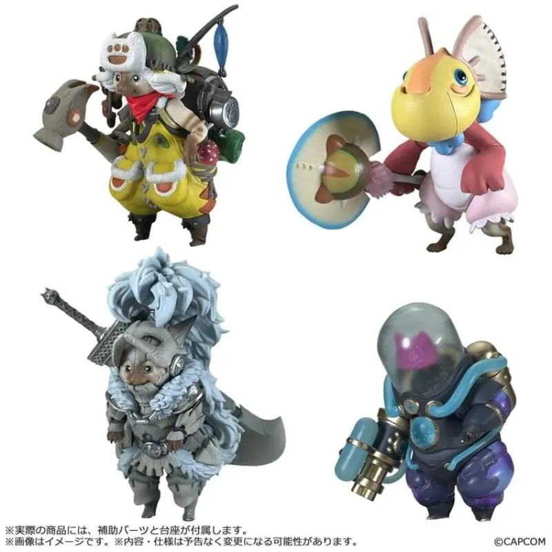 CAPCOM Capcom Figure Builder 魔物獵人 Standard Model Plus 艾露貓收藏 Vol. 1